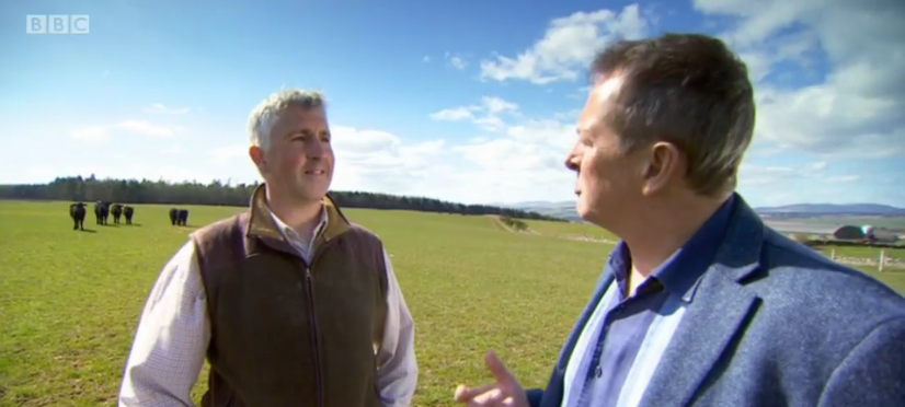 BBC Landward - Hugh Greirson and Nick Nairn in Perthshire