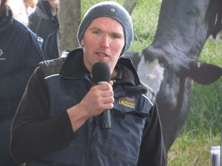 Richard Evans: Getting the cows out grazing cut £12,000 off the feed bill last year said Richard.