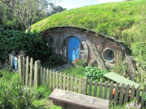 And finally, of course, grass turf makes the perfect roofing material for hobbit holes!