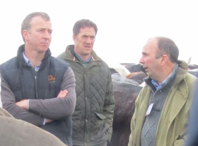 Robert (arms folded) and Steve (right) are keen to pass on their knowledge, passion and expertise to others hosting more than 1,000 visitors to Dolphenby since 2011.