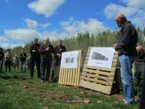 The paddocks are measured weekly and the data used to produce graphs, which inform all the grassland management decisions.