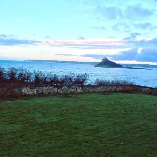 talking grass blog - a week in Sara's working life. St Michael's Mount.
